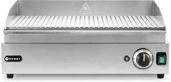 Hendi Kitchen Line Elektrogrill gerillte Grillplatte 2400W (154953)
