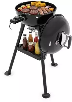 Princess Hybrid Kugelgrill Elektro & Holzkohle 2000W (01.112270.01.001)