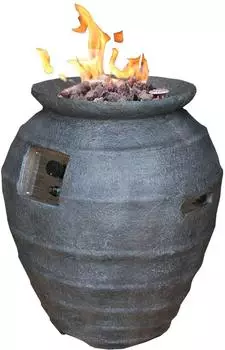 GardenForma Katla Gas-Feuerstelle, Faserbeton anthrazit (300015002)