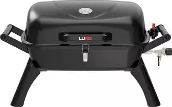Trizeratop Mobiler Gasgrill 3,5kW mit Thermometer und Klappbeinen (TRI-99634)