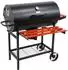 Lund Holzkohlegrill 71x34,5cm mit Deckel und Ablage (W-99908)