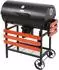 Lund Holzkohlegrill 71x34,5cm mit Deckel und Ablage (W-99908)