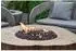 GardenForma Manchester Gasfeuerstelle Faserbeton Baumstammoptik, Redwood (OFG145RW)