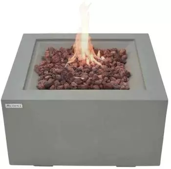 GardenForma Ridgefield Gasfeuerstelle Beton-Optik grau (OFG150)