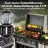 Royal Gourmet GL2001 Gasgrill 2-Brenner 5kW mit klappbaren Seitenablagen (GL2001-G)