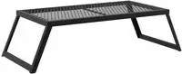 Vidaxl Foldable Camping Grill 58 X 31 X 2 Cm Alloy Steel Black