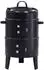 vidaXL Outdoor-Grill Stahl schwarz Ø40x80cm