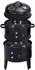 vidaXL Outdoor-Grill Stahl schwarz Ø40x80cm