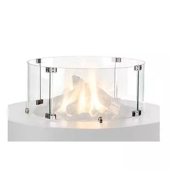 Happy Cocooning Mania Glasschirm f&uuml;r Feuertische, rund, 54x21cm (HC132019A)