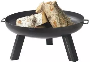 Farmcook Markone Feuerschale 106-3, Stahl, unlackiert, ø80cm (P-PAL-P07SK-N80CM)