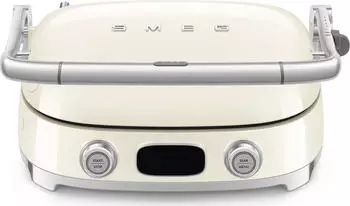 Smeg Multifunktion-/Kontaktgrill creme