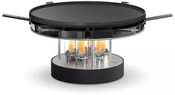 Höfats CIRCLE 35 Tischgrill Pro mit Pfännchen-Set, Ø35cm