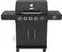 Yato Gasgrill 19kW, 5+1 Brenner, schwarz (TRI-YG-20031)