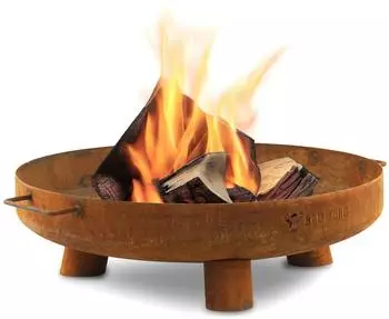BBQ-Toro Feuerschale &Oslash; 60cm Rostoptik Dreibein (BBQ-Toro)