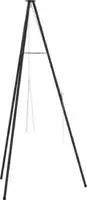 vidaXL Lagerfeuer Stativ Schwarz 92 x 92 x 191,5 cm Stahl