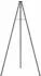 vidaXL Lagerfeuer-Stativ schwarz, Stahl, 92x92x191,5cm (42010330)
