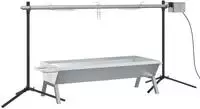 vidaXL Rotisserie-Grill Automatisch Edelstahl