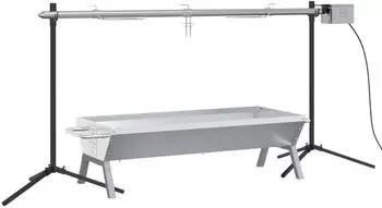 vidaXL Automatisches Grill- und Backset Edelstahl (3152097)
