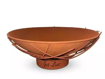 Jet-Line Doha Feuerschale &Oslash;62cm, rostoptik (Doha)