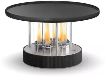 H&ouml;fats Circle 35 Tischgrill Bioethanol, Edelstahl & Gusseisen, &Oslash;35cm (01064)
