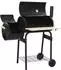 vidaXL Outdoor-Grill Stahl schwarz (3443036)