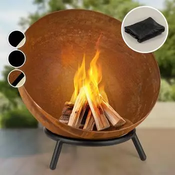 Blumfeldt Fireball Feuerschale, 60cm, rost (Fireball)