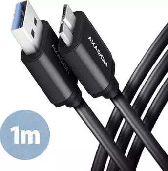 Axagon USB auf Micro-USB Typ B Kabel (BUMM3-AM10AB)