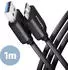Axagon USB auf Micro-USB Typ B Kabel (BUMM3-AM10AB)