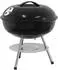 vidaXL Holzkohlegrill schwarz 36,5x36,5x40cm (42030065)