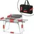 BBQ-Toro Klappgrill mit Spießdreher, 7 Spieße, Edelstahl, elektrisch (SPS10)