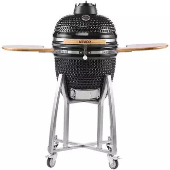 VEVOR Kamado Grill Keramik &Oslash;450mm mit Thermometer (AU-18)