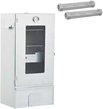 vidaXL Kaltrauchgenerator mit Rauchtube, verzinkter Stahl, 44,5x29x83cm (3443038)