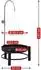 BBQ-Toro Schwenkgrill mit Feuerschale und Grillrost Ø 61cm, schwarz (SG01)