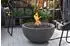 Gardenson Nantucket Gas-Feuertisch Glasfaserbeton hellgrau, 67x67x35cm (OFG116DE-SET)