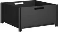 vidaXL Feuerstelle Schwarz 60 x 60 x 30 cm Stahl
