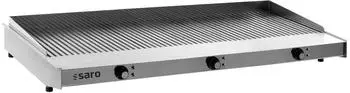 Saro WOW GRILL 1200 Profi-Grillplatte Edelstahl 400V (444-1015)