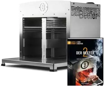 Beefer Twin Pro Oberhitzegrill 800&deg;C Propan 50mbar mit Trennwand (1130011-Set2)
