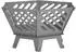 vidaXL Feuerstelle Wetterfeststahl Rostoptik 60x53x30cm