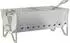 vidaXL Camping Feuerstelle Edelstahl silber 42x22x18cm