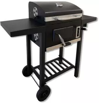 Schweng Trolley Holzkohlegrill mit Doppel-Seitenablagen (4251753290187)