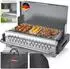 Kesser Klappgrill Holzkohle, pulverbeschichteter Stahl, tragbar