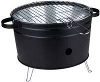 alpina Tisch-Holzkohlegrill - Kompakter Grill f&uuml;r Garten und Balkon -...