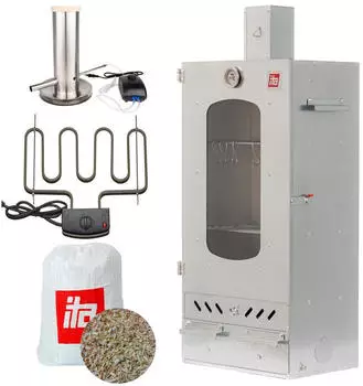 ita Räucherofen 7012 elektrisch, isoliert, Legierter Stahl (7012)