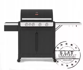 Barbecook Stella 4311 Gasgrill 14500W mit Infrarot-Seitenbrenner (223.9423.000)