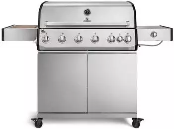 Burnhard Fat FRED Deluxe Gasgrill 6-Brenner Series 4 Edelstahl (947148)
