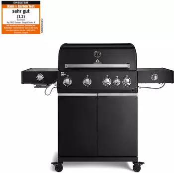 Burnhard Big FRED Deluxe+ Gasgrill 4-Brenner Series 4 Black Edition (947146)