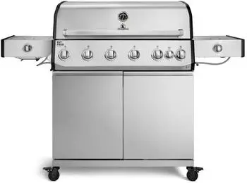 Burnhard Fat FRED Deluxe+ Gasgrill 6-Brenner Series 4 Edelstahl (947152)