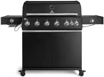 Burnhard Fat FRED Deluxe+ Gasgrill 6-Brenner Series 4 Black Edition (947154)
