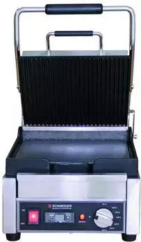 Schneider Home Kontaktgrill klein, gewellt/glatt, 240x260mm (150910)