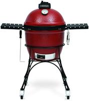 Kamado Joe KJ23RHC, Kamado Joe Grills Keramikgrill Classic I, rot / schwarz,...